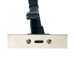 Планка в корпус USB C 3.2 Gen2x2, EbrLow20, 20Gbps низкопрофильная