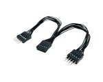 Разветвитель переходник с материнской платы USB 2.0 IDC 9 Pin female на 2*9 Pin male, 15см модель: Ei9to215 Espada