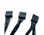 Разветвитель переходник с материнской платы USB 2.0 IDC 9 Pin female на 2*9 Pin male, 15см модель: Ei9to215 Espada