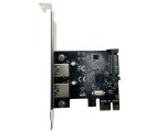 Контроллер PCI-E, USB3.0 2 port,chip ASM1042, модель EU30A2, Espada