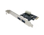 Контроллер PCI-E, USB3.0 2 port,chip ASM1042, модель EU30A2, Espada