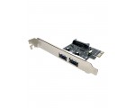 Контроллер PCI-E, USB3.0 2 port,chip ASM1042, модель EU30A2, Espada