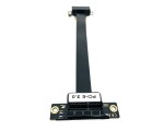 Удлинитель PCI-E X1(M)/X1(F), PCI-E 3.0, 15 cm, (PCIE3x1x1v15)