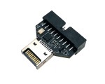 Переходник с материнской платы USB type E male на 19pin male, E20mm, Espada