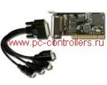 Контроллер PCI - 4 Serial port Msc9865 Low Profile Espada box