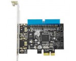 Контроллер PCI-E x1 SATAII RAID 2 int port + 1 port IDE FG-EST04A-1 Espada Box