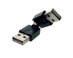 Переходник USB 2.0 type A male type A male, поворотный в 2-х плоскостях 360°/ 270° Espada EUSBAmAm270