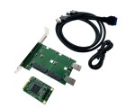 Переходник Mini PCI-E to dual Mini PCI-E card Espada FG-MCV02A-1