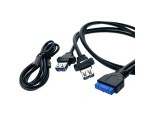 Переходник Mini PCI-E to dual Mini PCI-E card Espada FG-MCV02A-1