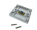 Настенная панель-переходник /встраиваемая розетка/ 1 port VGA Espada EWPVGA15F для скрытой проводки