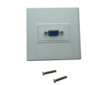 Настенная панель-переходник /встраиваемая розетка/ 1 port VGA Espada EWPVGA15F для скрытой проводки
