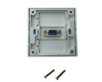 Настенная панель-переходник /встраиваемая розетка/ 1 port VGA Espada EWPVGA15F для скрытой проводки
