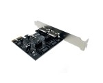Контроллер PCI-E x1 v2.0 на 2xSATA+ 2xeSATA, SATA 3.0 (6Gb/s) чип ASM1061, модель ES3A1061 Espada