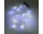 Светодиодная LED Лента-гирлянда декоративная, холодный белый, 0,06W, Espada E-EW20LED2m