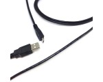 Кабель USB - micro USB,  1.5м, черный, USB2.0 Am-micro USB Bm, Eusbmicrousb1.5 Espada
