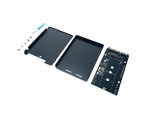 Адаптер SATA 6G на M.2 NGFF в корпусе 2,5" для подключения SSD M.2 (B+M и В key), модель M2S906C2 Espada