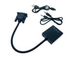 Конвертер VGA + 3,5mm Audio to HDMI, Espada, HCV0201 / converter / адаптер D-sub+ аудио to hdmi /преобразователь аналогового сигнала в цифровой/