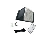 Настенный светодиодный светильник Espada E-WSP88RC с датчиком движения, освещения и звука, с пультом управления, водонепроницаемый IP65