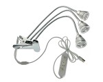 Светодиодный фитосветильник Espada E-EPS3 USB fito, круглый, 3 фитолампы для выращивания рассады и досветки растений, фитосветильник для гидропоники, аквариумных растений