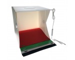 Лайт-куб для предметной фотосъемки 30x30x30 см, светильник LED USB, модель ELC30, Espada
