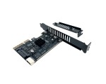 Контроллер PCI-E, USB 3.2 Gen2x2 20Gbps Type-E, PCIeU322E ver2, Espada