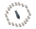 USB блокировка портов (200шт) ELock200, Esterra в комплекте 200 замков  / заглушки / и ключ / юсб блокиратор /