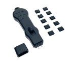USB-C блокировка портов 1 ключ, 10 заглушек, модель ELoCB10, Esterra